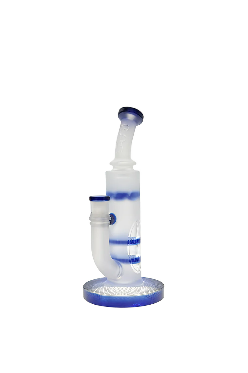 TAG - 9.5" Bent Neck Double Honeycomb w/ Spinning Splash Guard 44x4MM (14MM Female) - Image 12