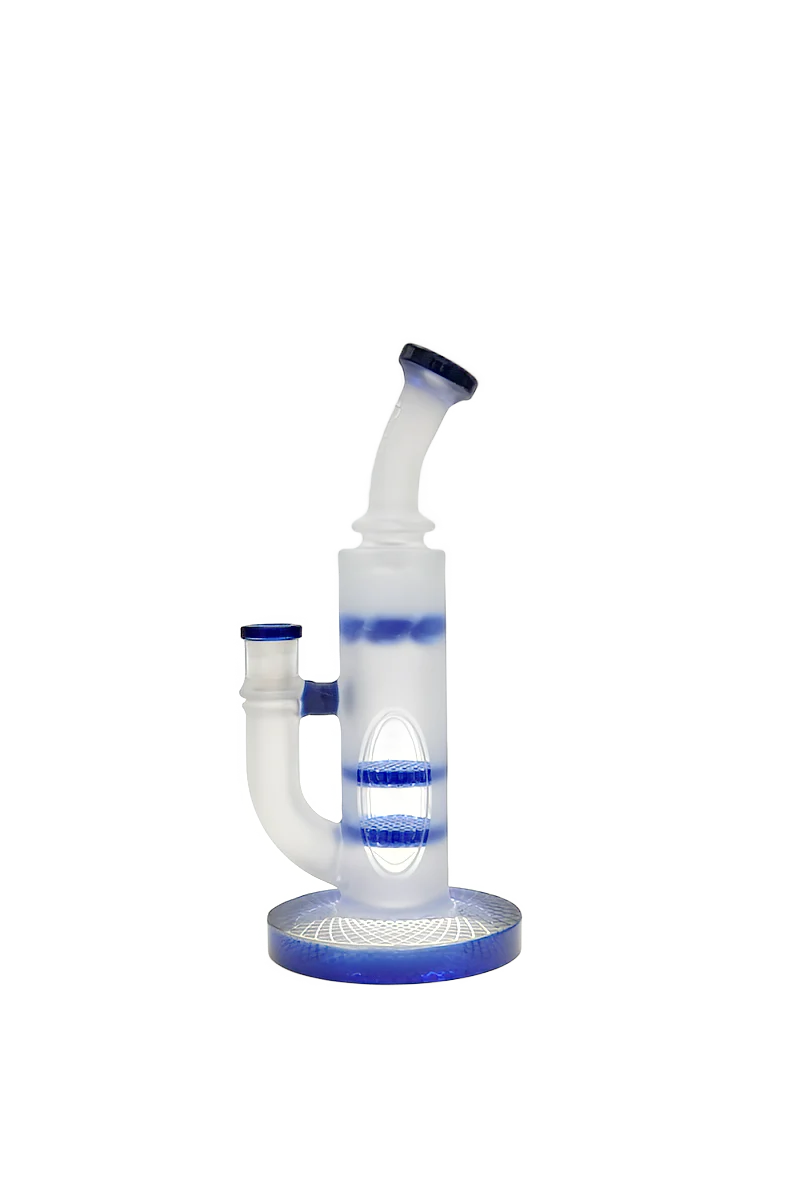 TAG - 9.5" Bent Neck Double Honeycomb w/ Spinning Splash Guard 44x4MM (14MM Female) - Image 13