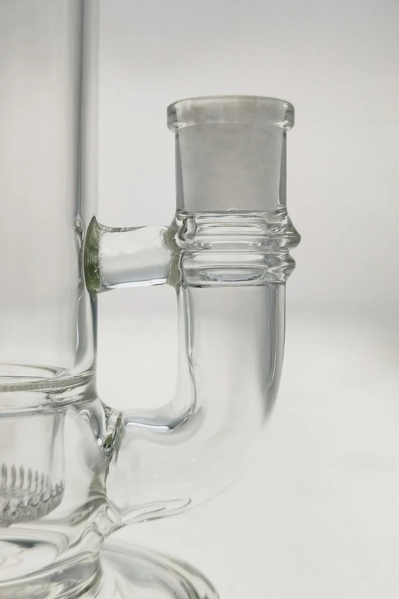 TAG - 9" Bent Neck Interior Showerhead Dab Rig Bong 55x5MM (14MM Female) - Image 26
