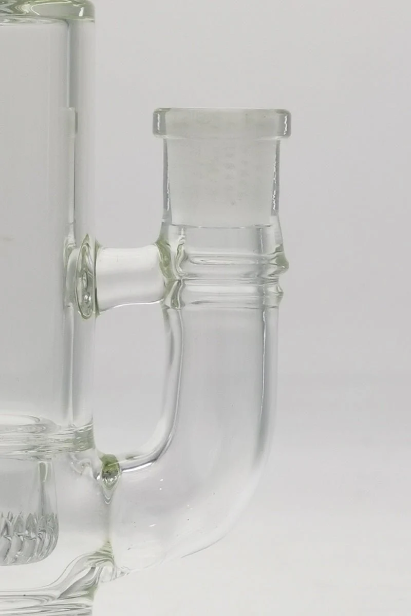 TAG - 9" Bent Neck Interior Showerhead Dab Rig Bong 55x5MM (14MM Female) - Image 3