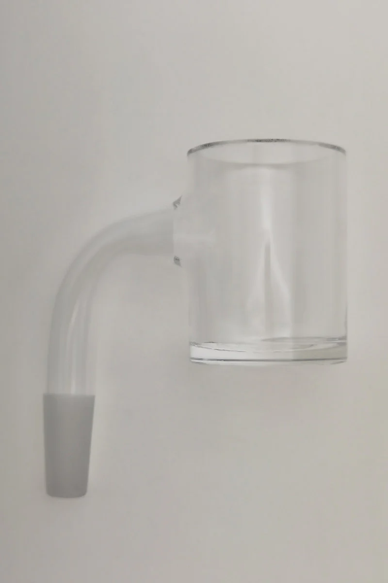 TAG - Full Weld Concave Quartz Banger Dab Nail Can (Flat Top) High Air Flow 30x2MM-4MM