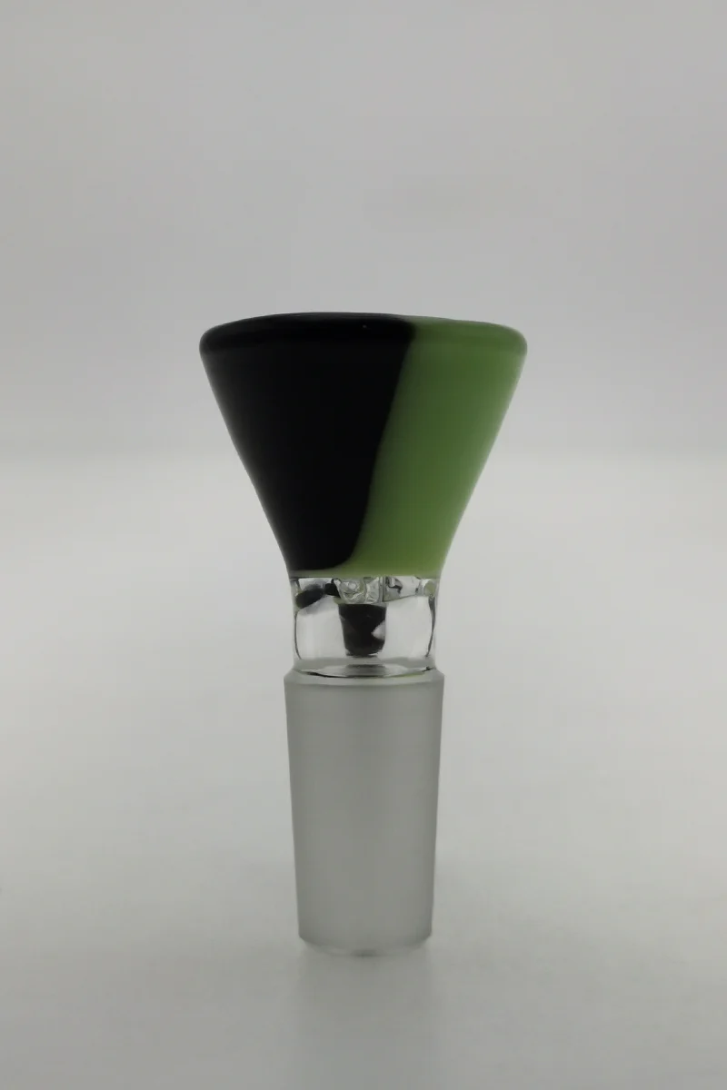 TAG - Tri Screen Bong Slide Bowl Piece with 16x46MM Horn Handle - Image 2
