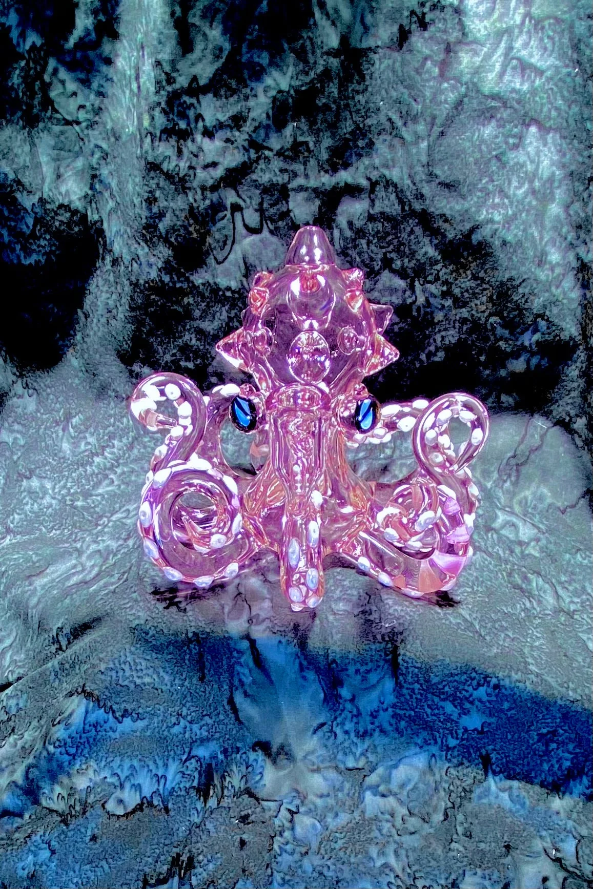 The Glass Cure - 4.25" Octopus Bubbler (400g) - Image 9