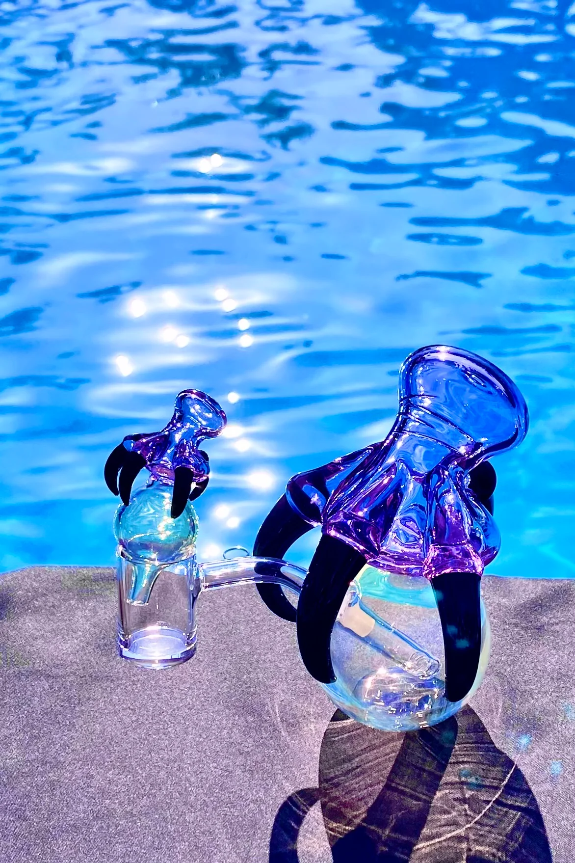 The Glass Cure - 5.25" Dragon Claw Bubbler (10MM Female) (270g) - Image 9